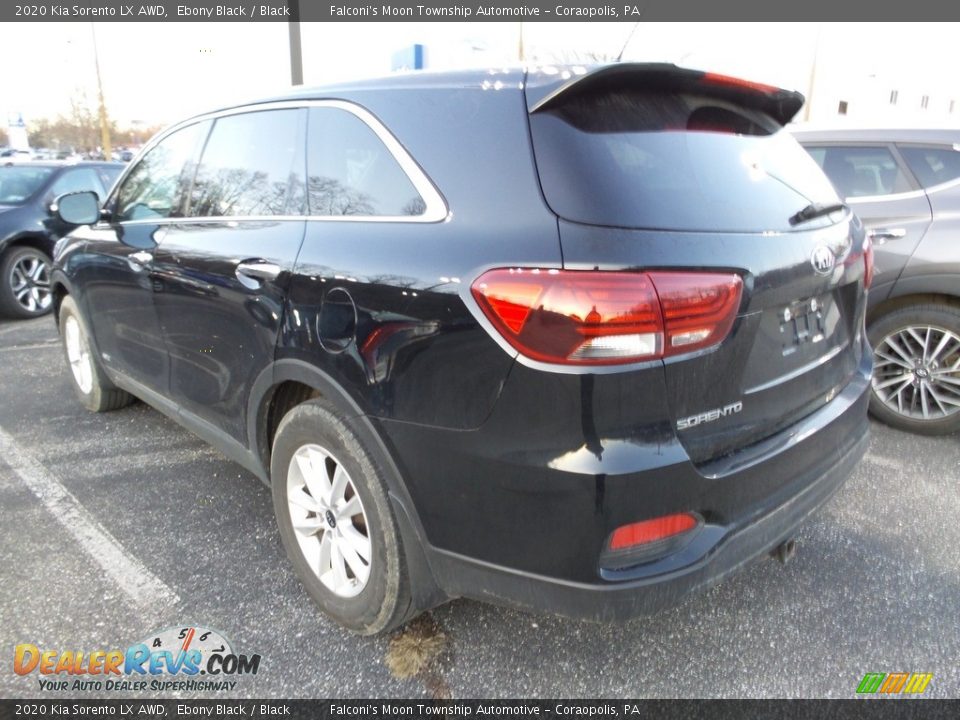 2020 Kia Sorento LX AWD Ebony Black / Black Photo #2