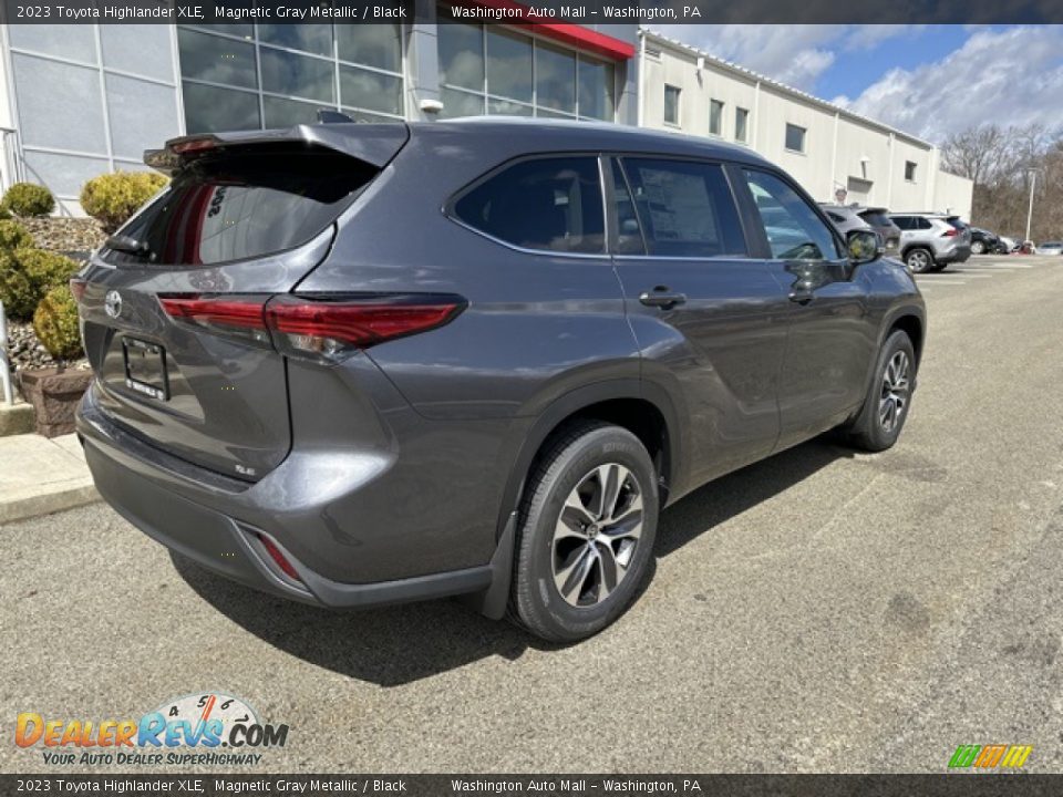 2023 Toyota Highlander XLE Magnetic Gray Metallic / Black Photo #9