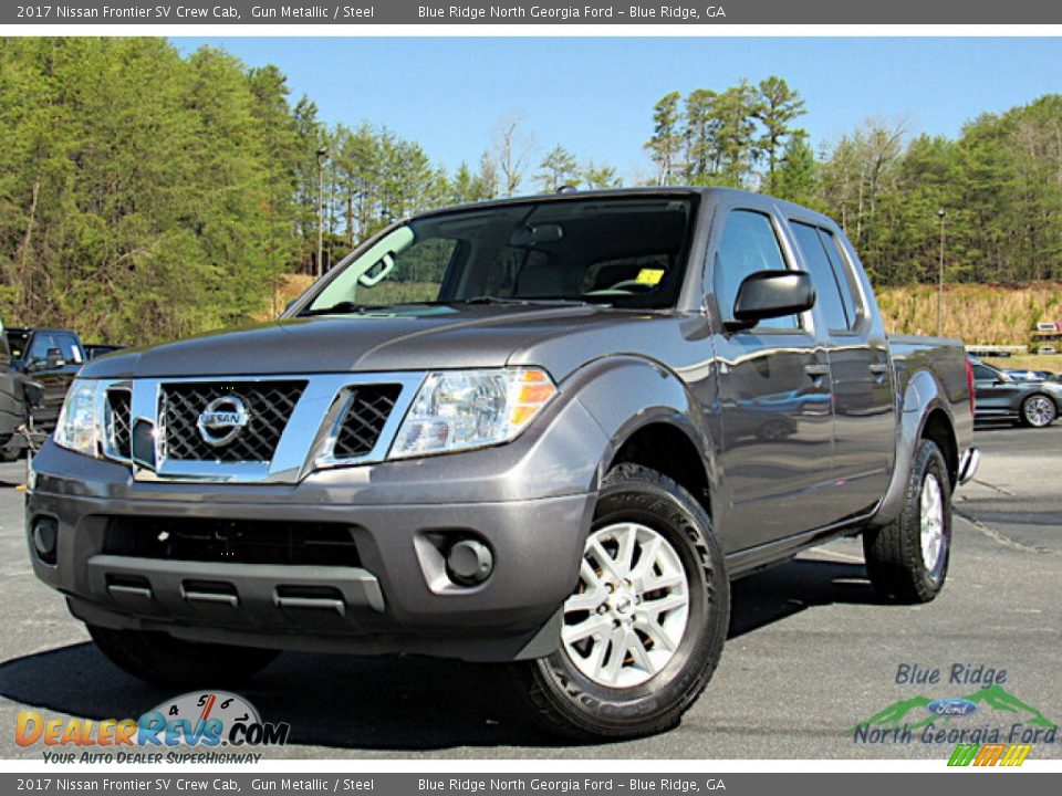 2017 Nissan Frontier SV Crew Cab Gun Metallic / Steel Photo #1