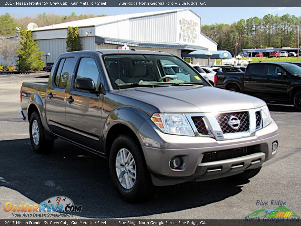 2017 Nissan Frontier SV Crew Cab Gun Metallic / Steel Photo #7