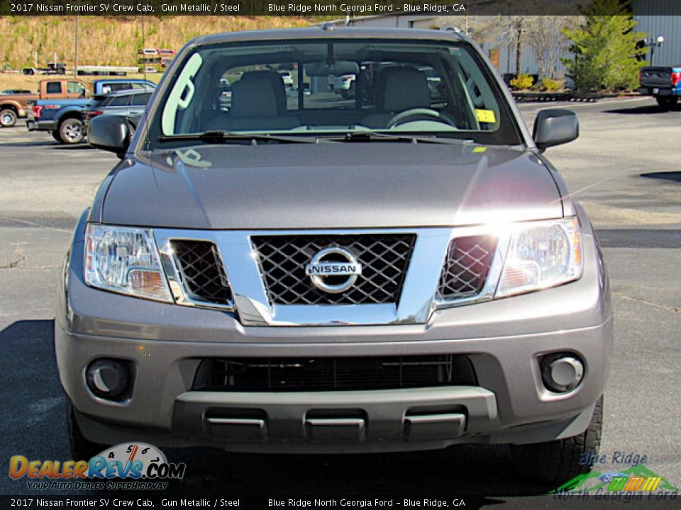 2017 Nissan Frontier SV Crew Cab Gun Metallic / Steel Photo #8