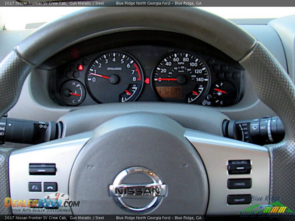 2017 Nissan Frontier SV Crew Cab Steering Wheel Photo #17