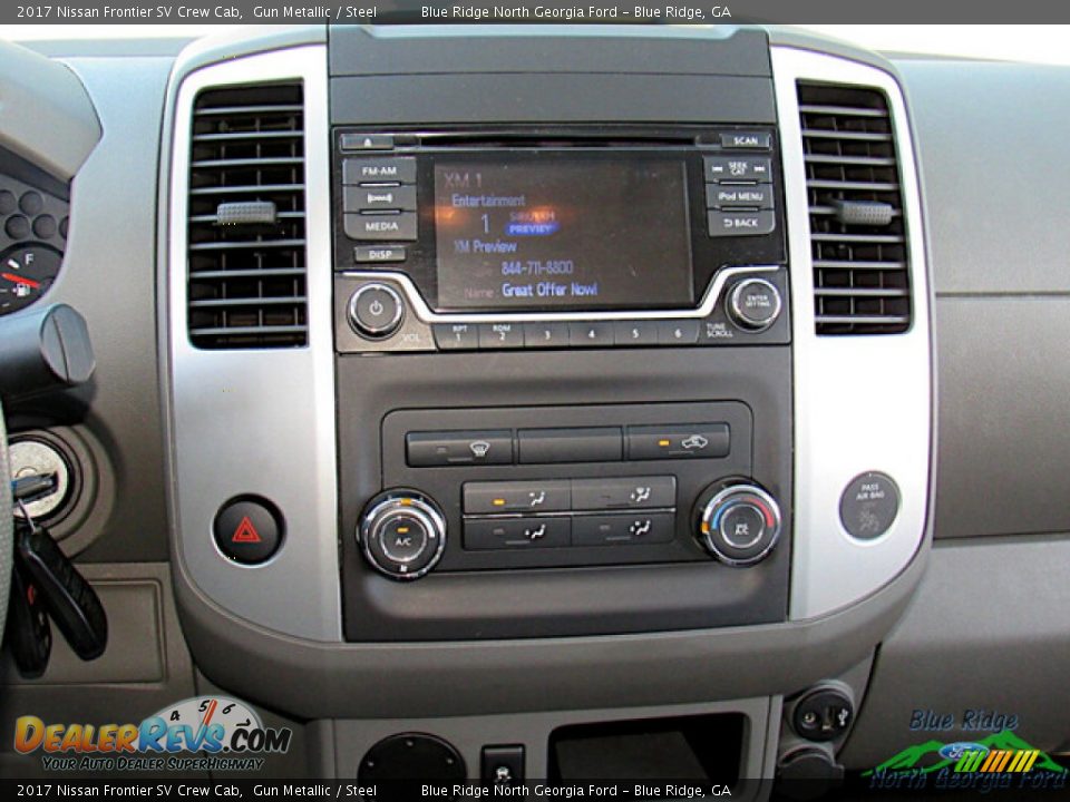 Controls of 2017 Nissan Frontier SV Crew Cab Photo #18