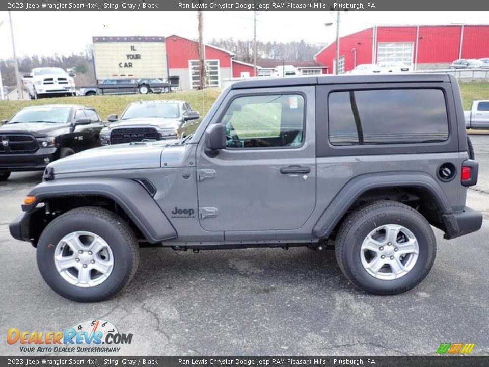 Sting-Gray 2023 Jeep Wrangler Sport 4x4 Photo #2