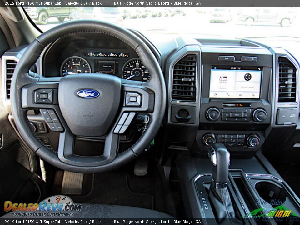 2019 Ford F150 XLT SuperCab Velocity Blue / Black Photo #16