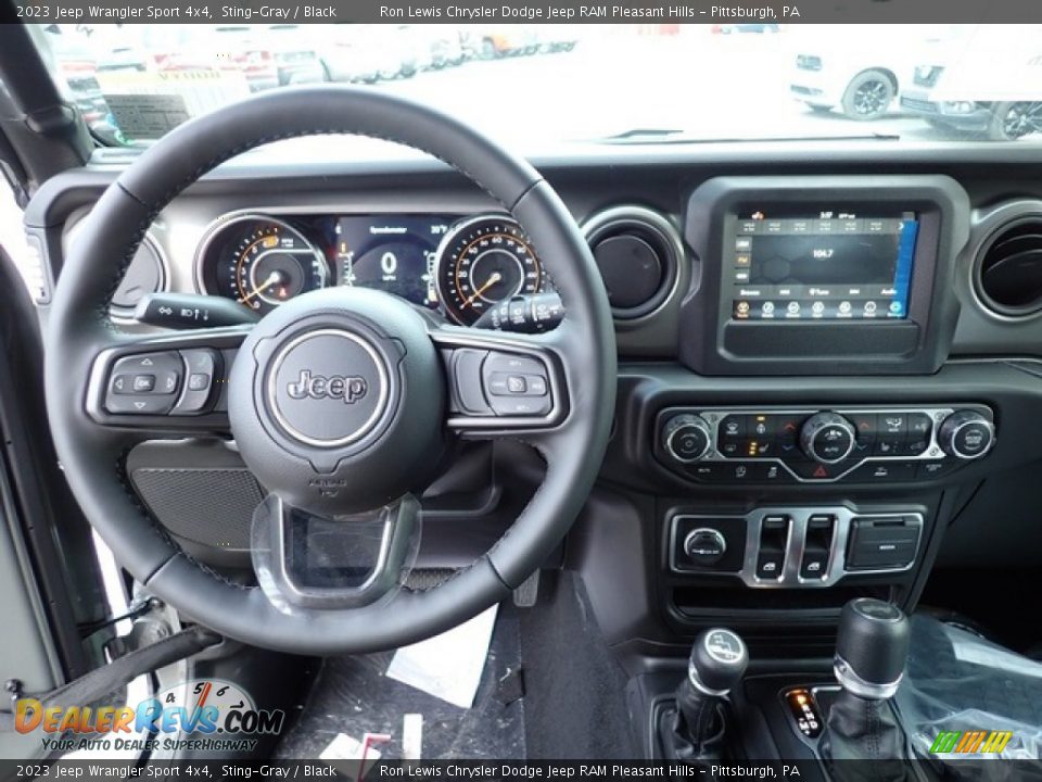 Dashboard of 2023 Jeep Wrangler Sport 4x4 Photo #15