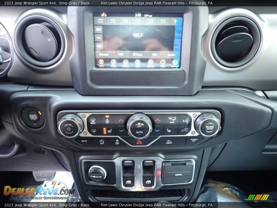 Controls of 2023 Jeep Wrangler Sport 4x4 Photo #20