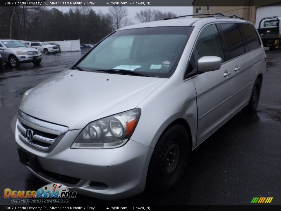 2007 Honda Odyssey EX Silver Pearl Metallic / Gray Photo #1