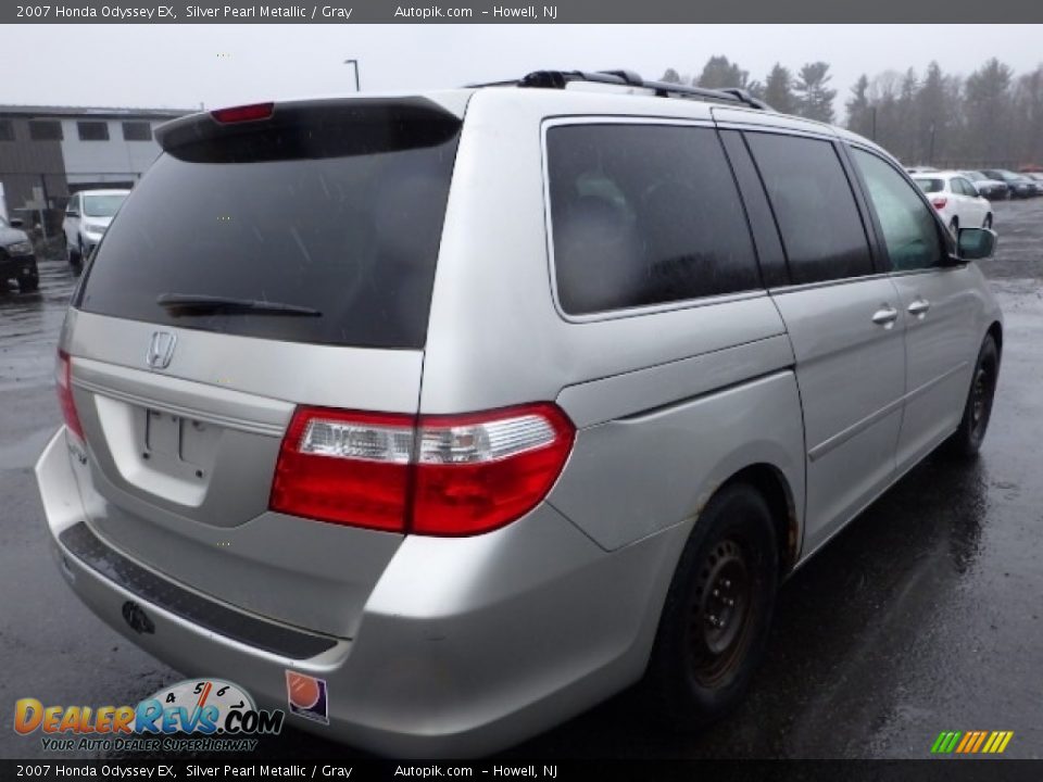 2007 Honda Odyssey EX Silver Pearl Metallic / Gray Photo #5