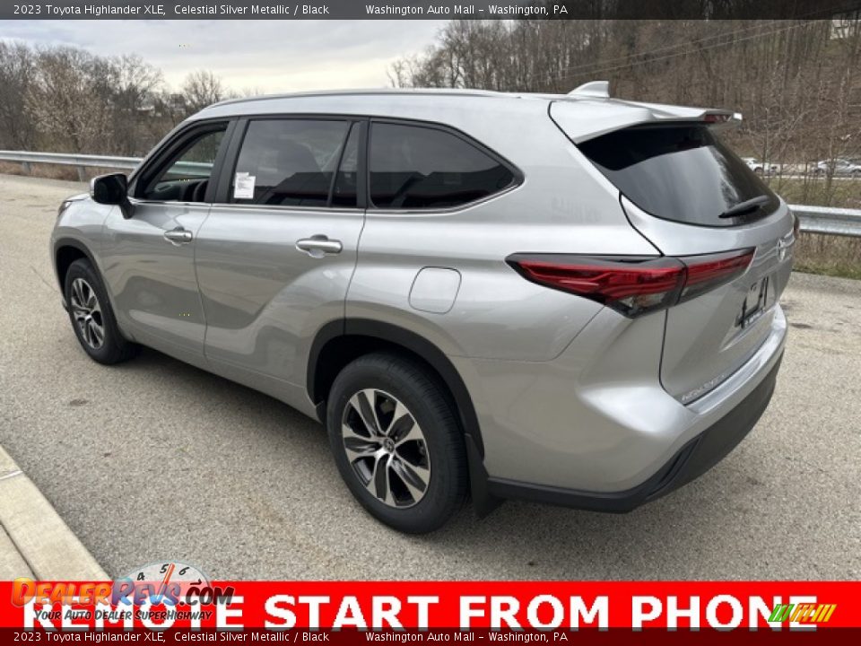 2023 Toyota Highlander XLE Celestial Silver Metallic / Black Photo #2