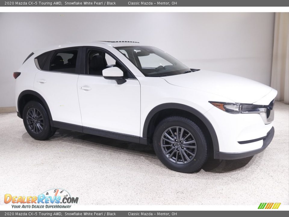 2020 Mazda CX-5 Touring AWD Snowflake White Pearl / Black Photo #1
