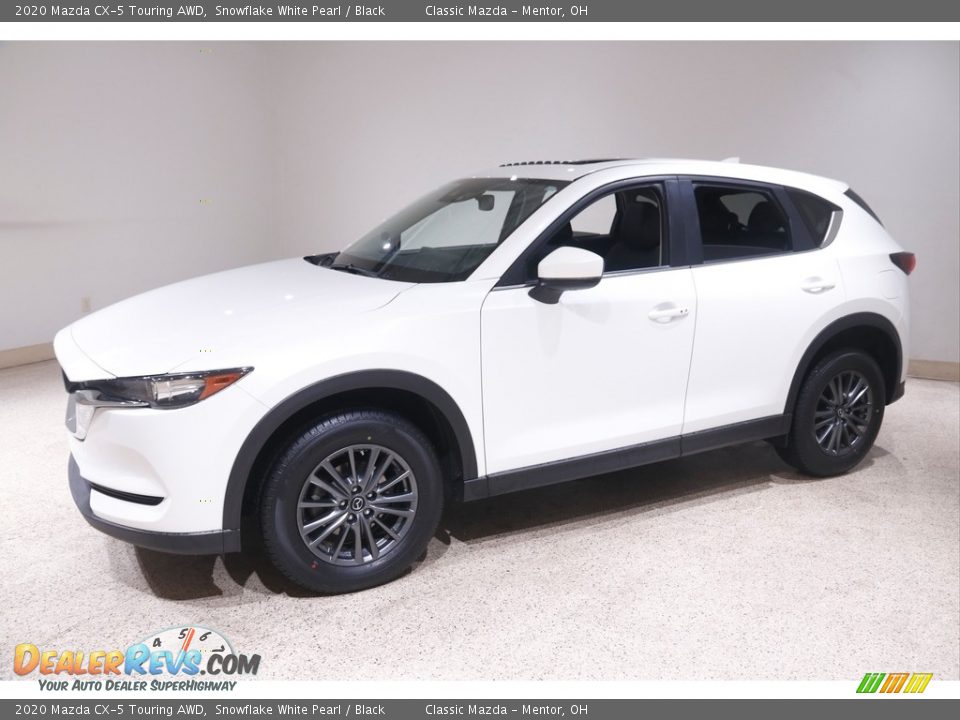 2020 Mazda CX-5 Touring AWD Snowflake White Pearl / Black Photo #3