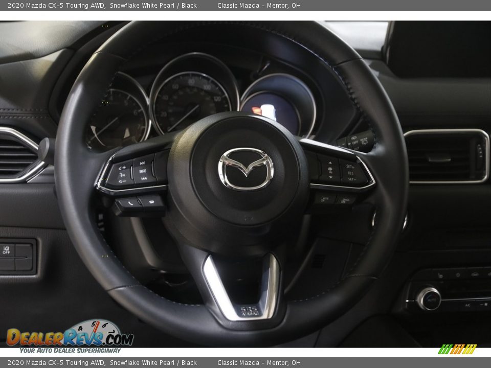 2020 Mazda CX-5 Touring AWD Snowflake White Pearl / Black Photo #7