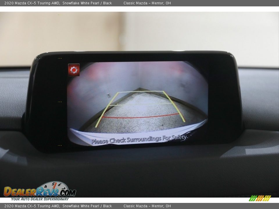 2020 Mazda CX-5 Touring AWD Snowflake White Pearl / Black Photo #13