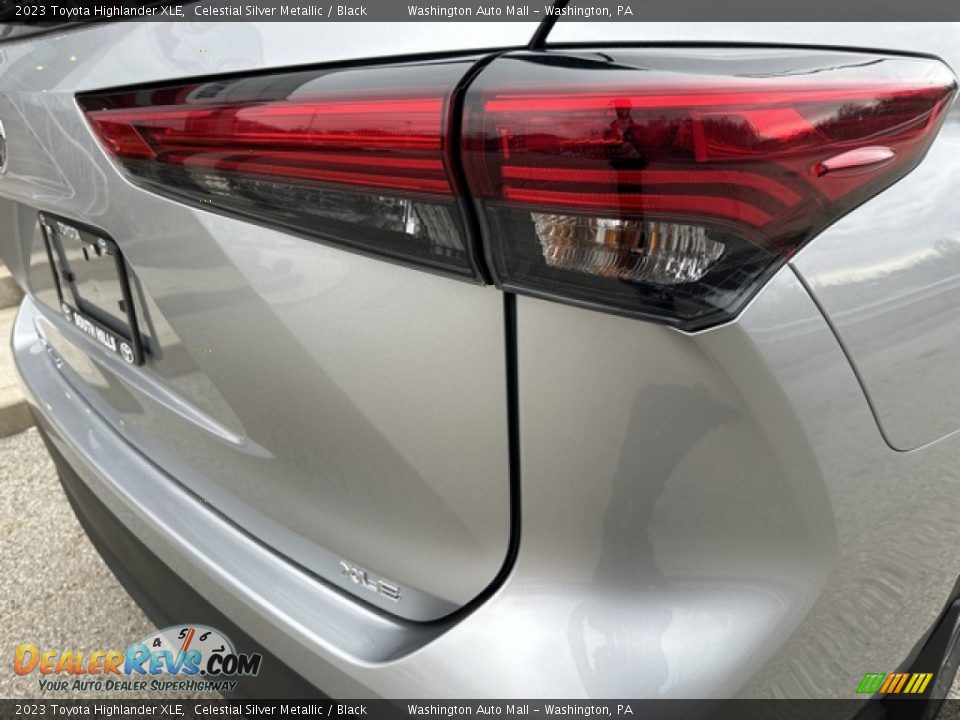 2023 Toyota Highlander XLE Celestial Silver Metallic / Black Photo #27