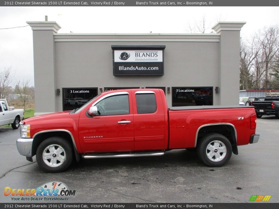 2012 Chevrolet Silverado 1500 LT Extended Cab Victory Red / Ebony Photo #1