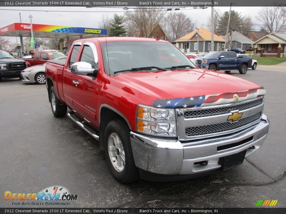 2012 Chevrolet Silverado 1500 LT Extended Cab Victory Red / Ebony Photo #5