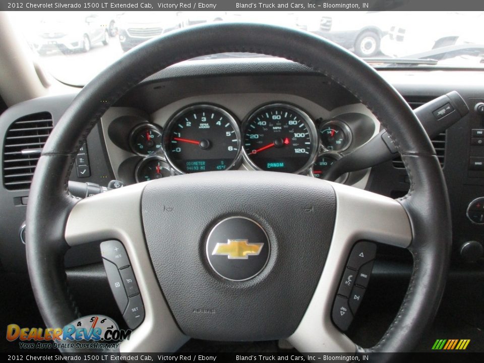 2012 Chevrolet Silverado 1500 LT Extended Cab Victory Red / Ebony Photo #9