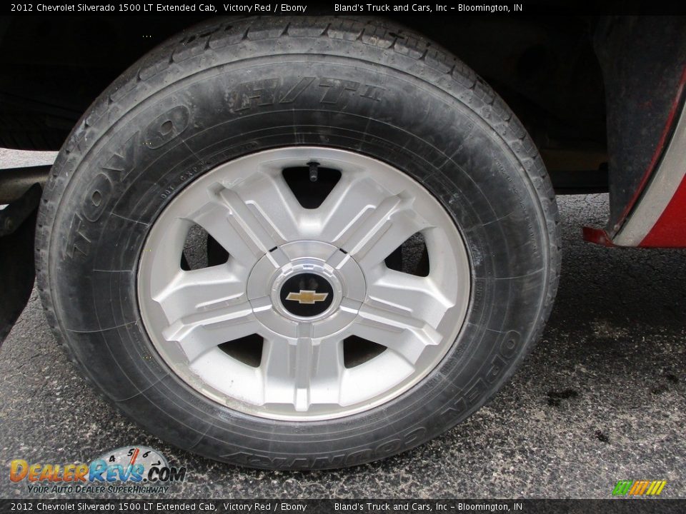 2012 Chevrolet Silverado 1500 LT Extended Cab Victory Red / Ebony Photo #23