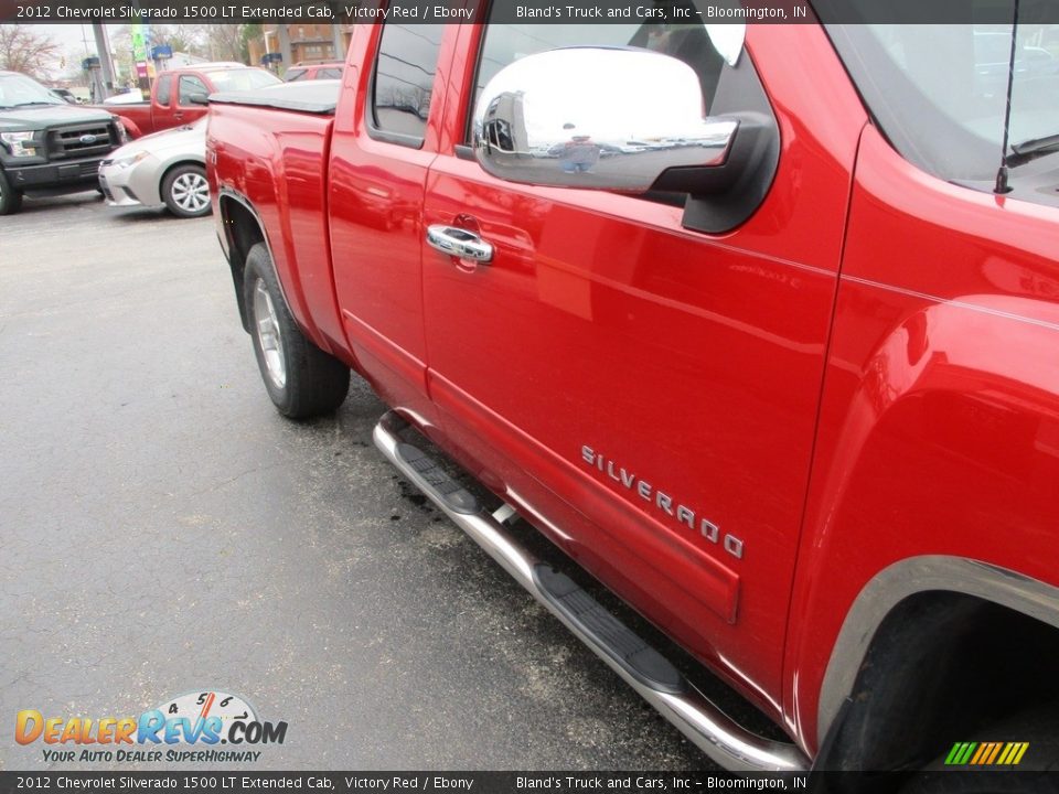 2012 Chevrolet Silverado 1500 LT Extended Cab Victory Red / Ebony Photo #24