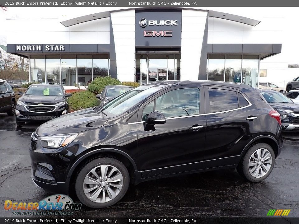 2019 Buick Encore Preferred Ebony Twilight Metallic / Ebony Photo #1