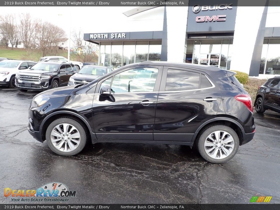 2019 Buick Encore Preferred Ebony Twilight Metallic / Ebony Photo #2