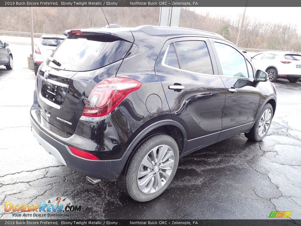 2019 Buick Encore Preferred Ebony Twilight Metallic / Ebony Photo #7