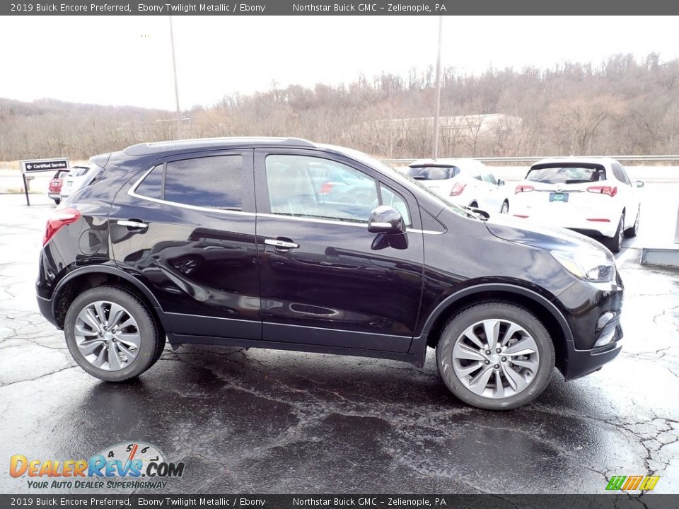 2019 Buick Encore Preferred Ebony Twilight Metallic / Ebony Photo #8