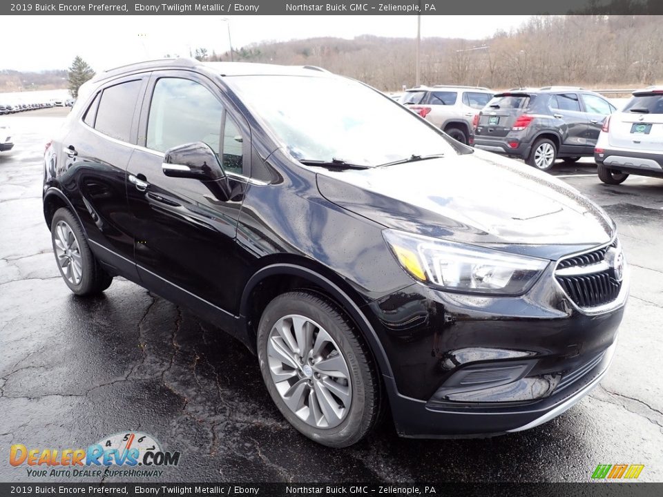 2019 Buick Encore Preferred Ebony Twilight Metallic / Ebony Photo #9