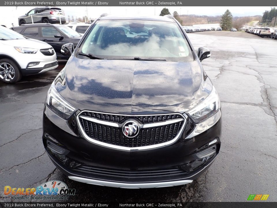 2019 Buick Encore Preferred Ebony Twilight Metallic / Ebony Photo #11