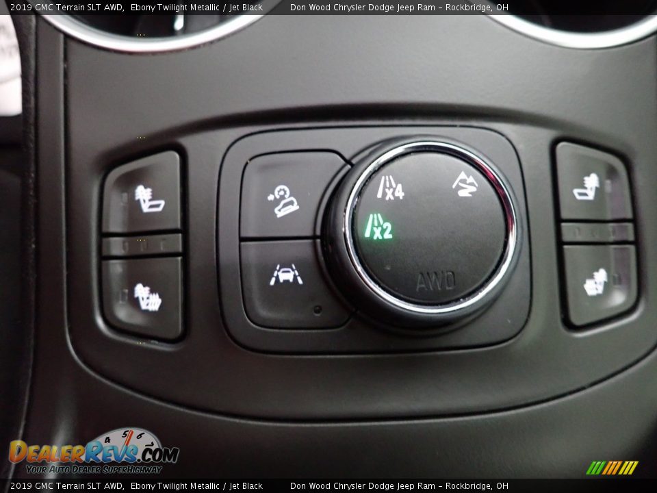 2019 GMC Terrain SLT AWD Ebony Twilight Metallic / Jet Black Photo #4