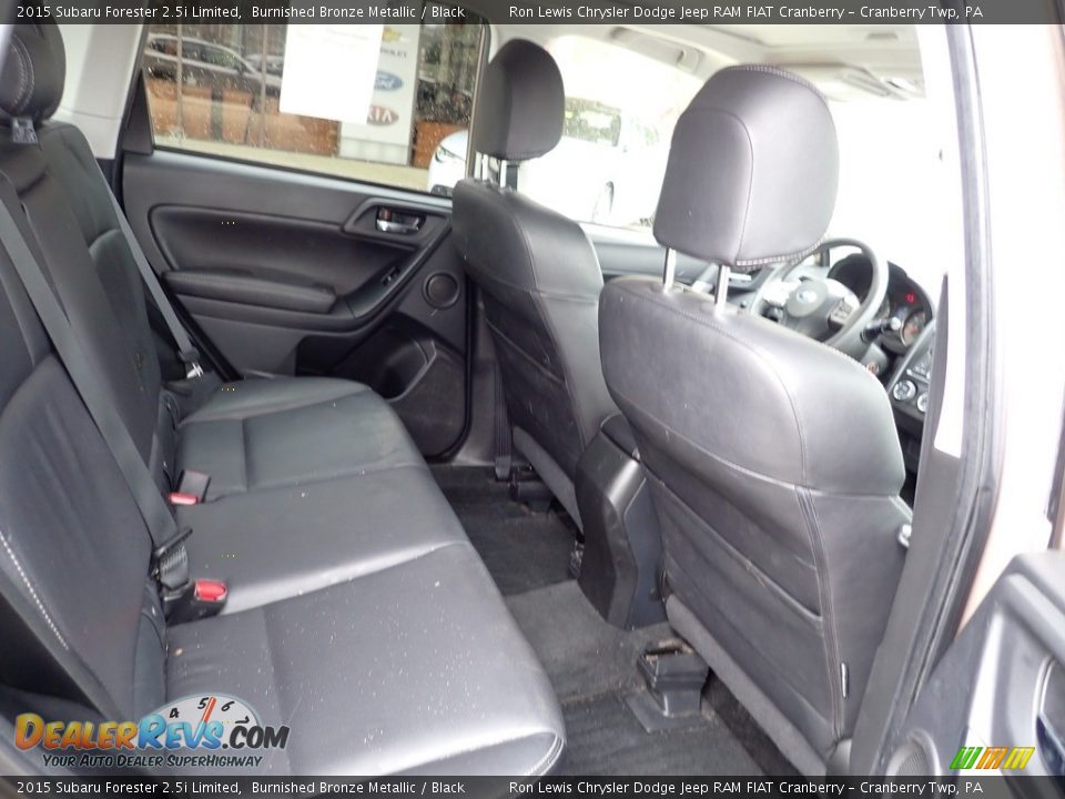 Rear Seat of 2015 Subaru Forester 2.5i Limited Photo #10