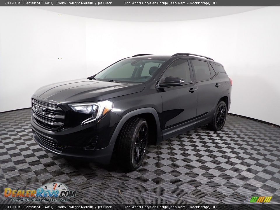 2019 GMC Terrain SLT AWD Ebony Twilight Metallic / Jet Black Photo #6