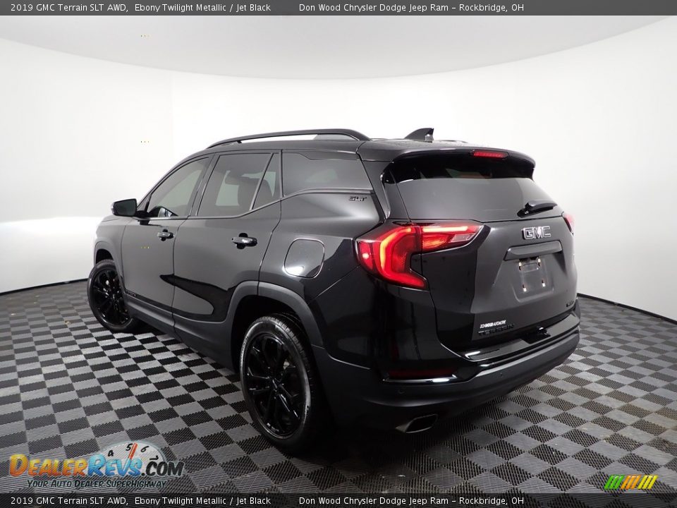 2019 GMC Terrain SLT AWD Ebony Twilight Metallic / Jet Black Photo #7