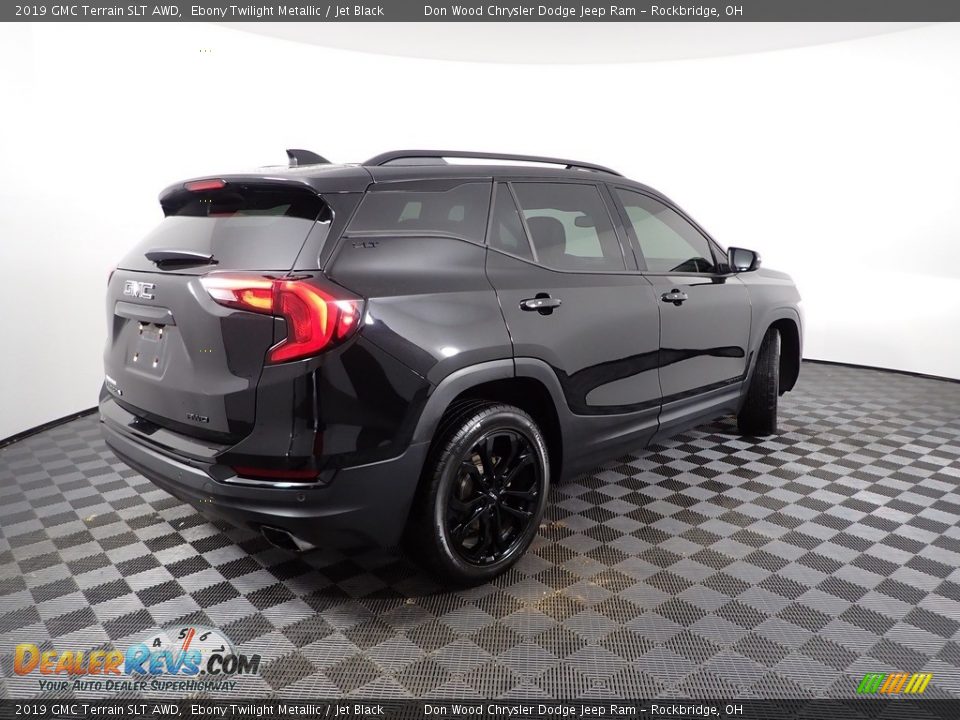 2019 GMC Terrain SLT AWD Ebony Twilight Metallic / Jet Black Photo #10