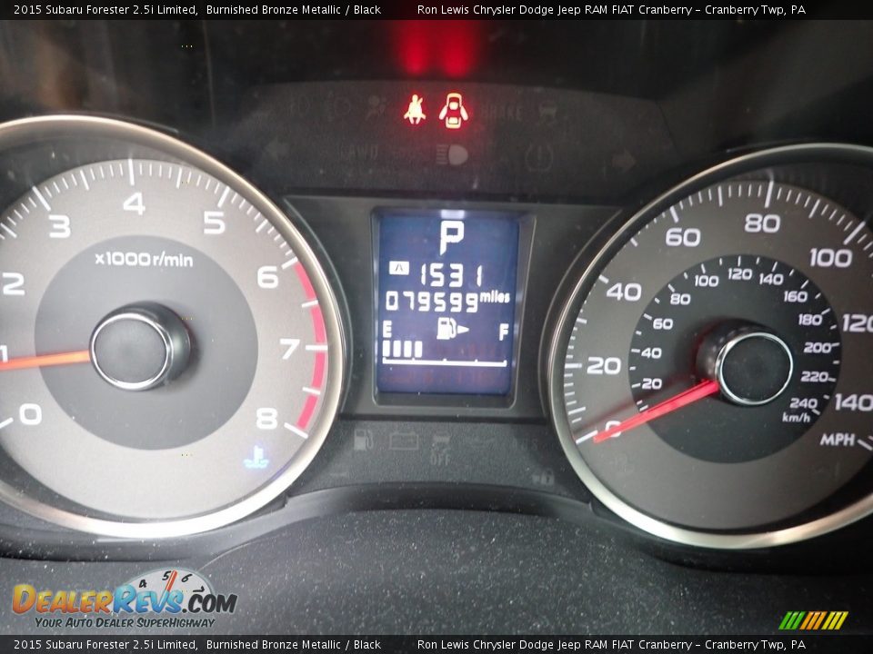 2015 Subaru Forester 2.5i Limited Gauges Photo #16