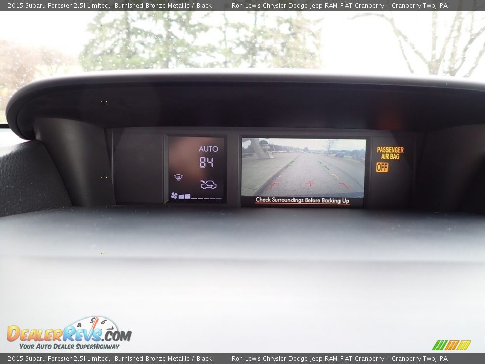 2015 Subaru Forester 2.5i Limited Burnished Bronze Metallic / Black Photo #17