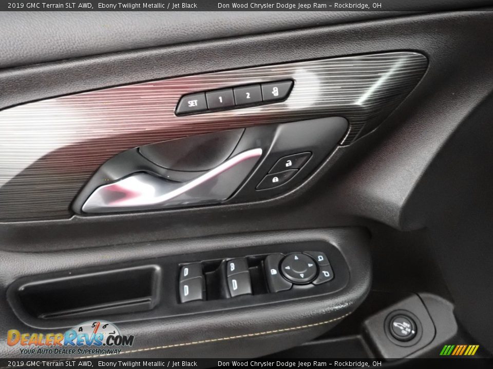2019 GMC Terrain SLT AWD Ebony Twilight Metallic / Jet Black Photo #12