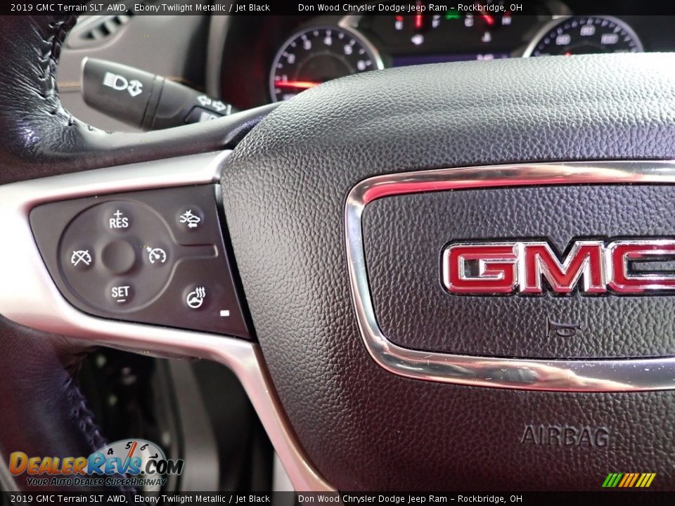 2019 GMC Terrain SLT AWD Ebony Twilight Metallic / Jet Black Photo #16