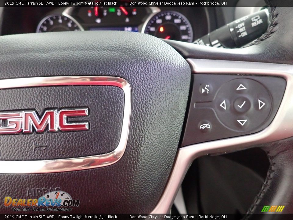 2019 GMC Terrain SLT AWD Ebony Twilight Metallic / Jet Black Photo #17