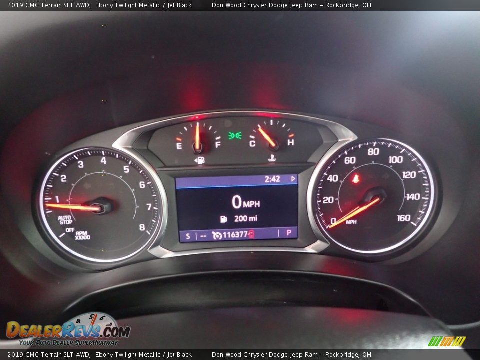 2019 GMC Terrain SLT AWD Ebony Twilight Metallic / Jet Black Photo #18