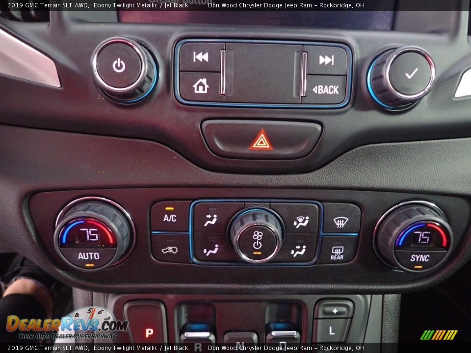 2019 GMC Terrain SLT AWD Ebony Twilight Metallic / Jet Black Photo #19