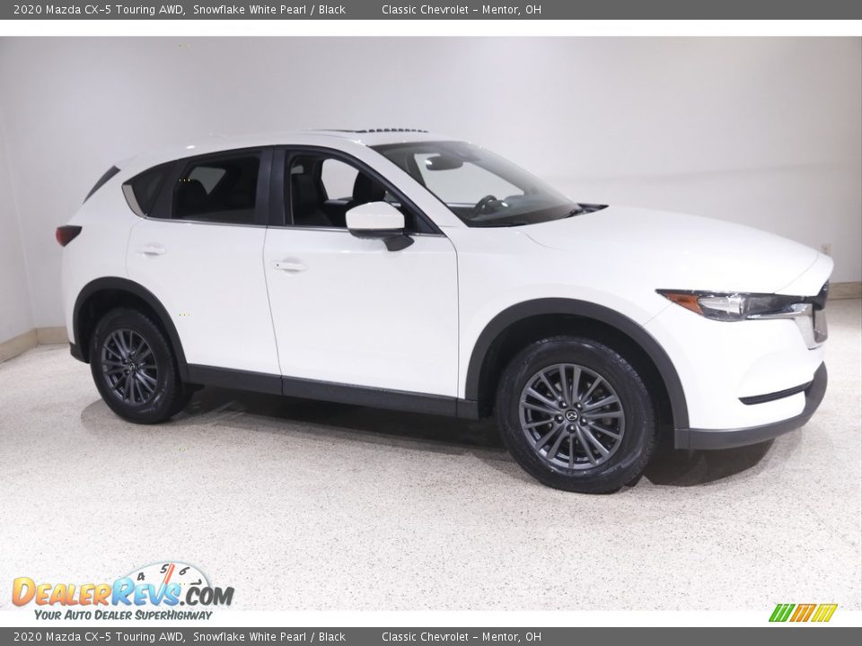 2020 Mazda CX-5 Touring AWD Snowflake White Pearl / Black Photo #1