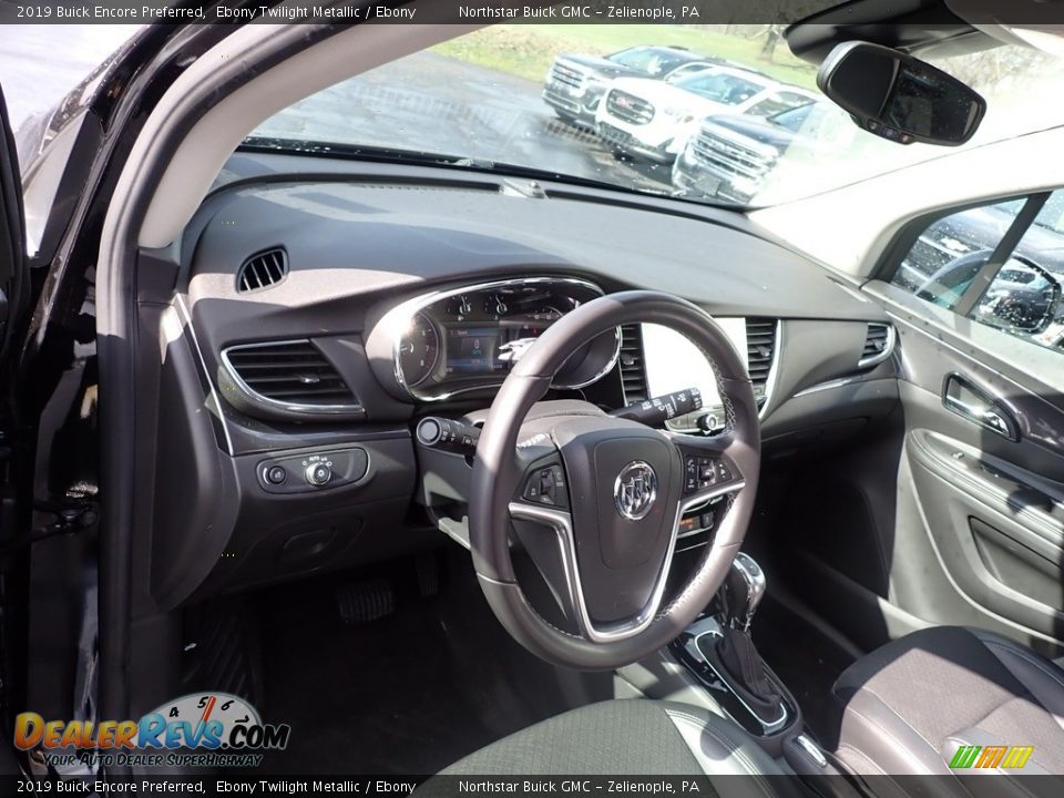 2019 Buick Encore Preferred Ebony Twilight Metallic / Ebony Photo #29