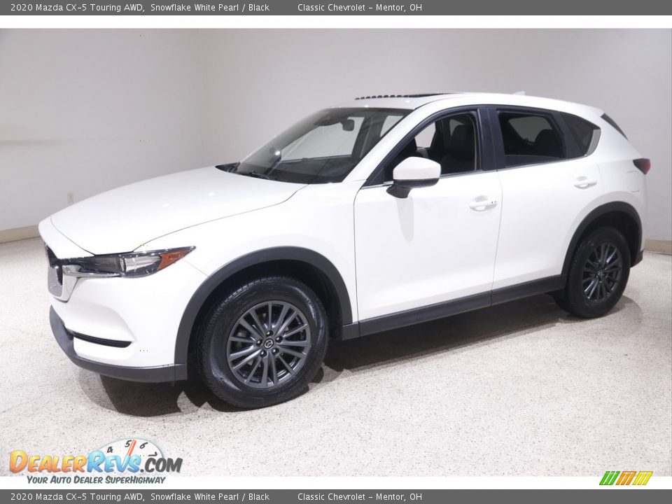 2020 Mazda CX-5 Touring AWD Snowflake White Pearl / Black Photo #3