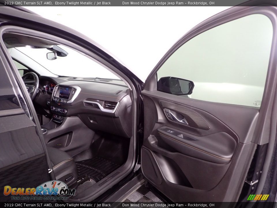 2019 GMC Terrain SLT AWD Ebony Twilight Metallic / Jet Black Photo #25