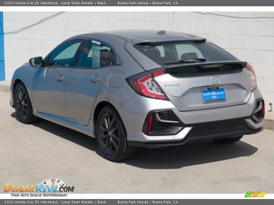 2020 Honda Civic EX Hatchback Lunar Silver Metallic / Black Photo #2