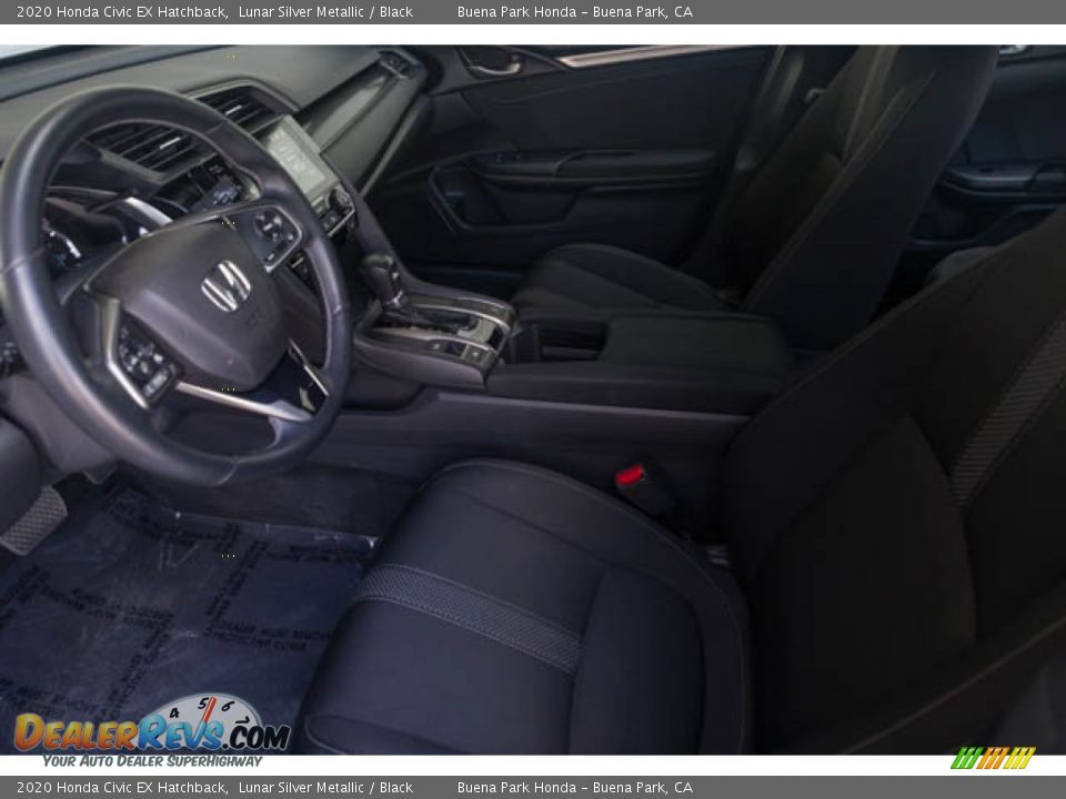 2020 Honda Civic EX Hatchback Lunar Silver Metallic / Black Photo #3