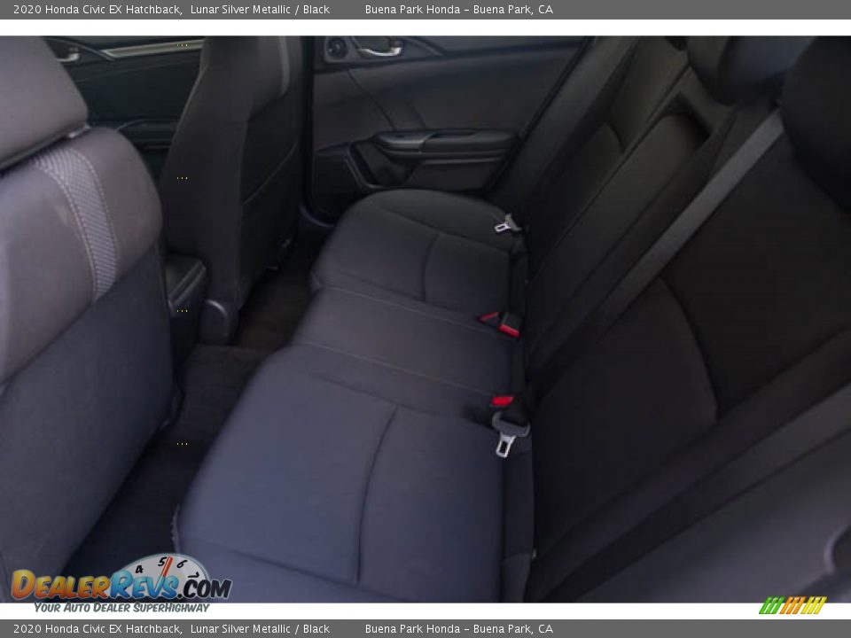 2020 Honda Civic EX Hatchback Lunar Silver Metallic / Black Photo #4