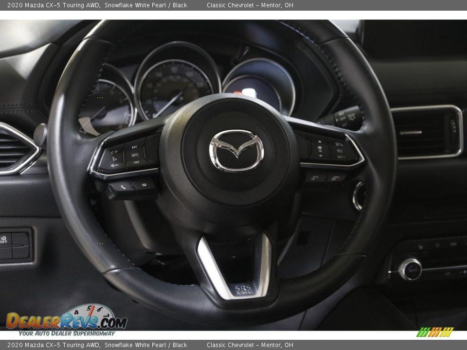 2020 Mazda CX-5 Touring AWD Snowflake White Pearl / Black Photo #7